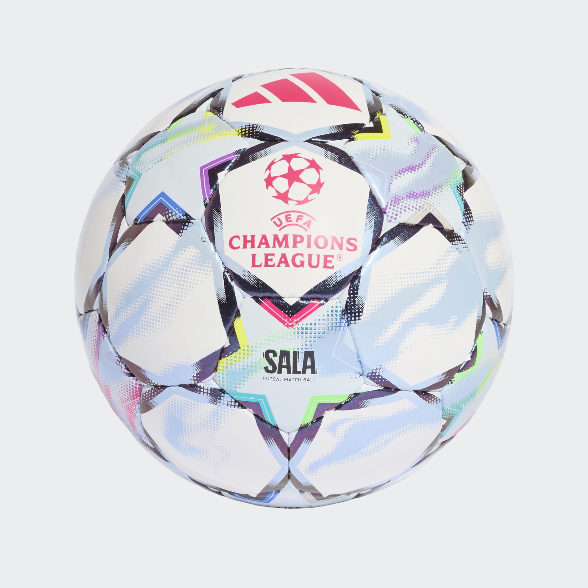 UEFA CHAMPIONS LEAGUE 26/27 PRO SALA BALL - KE9772-ADIDAS by Adidas | Available at Niky's Sports