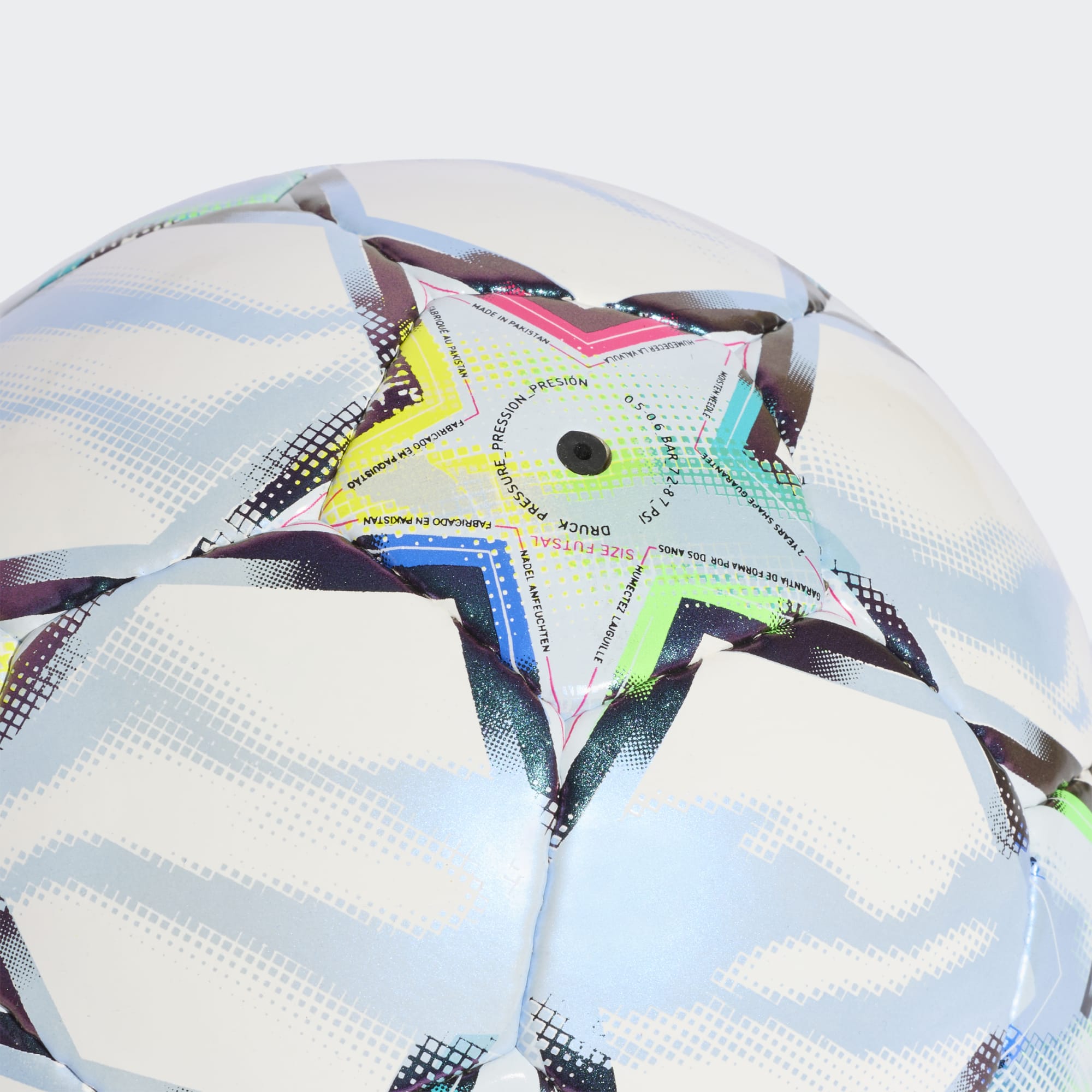 UEFA CHAMPIONS LEAGUE 26/27 PRO SALA BALL - KE9772-ADIDAS by Adidas | Available at Niky's Sports