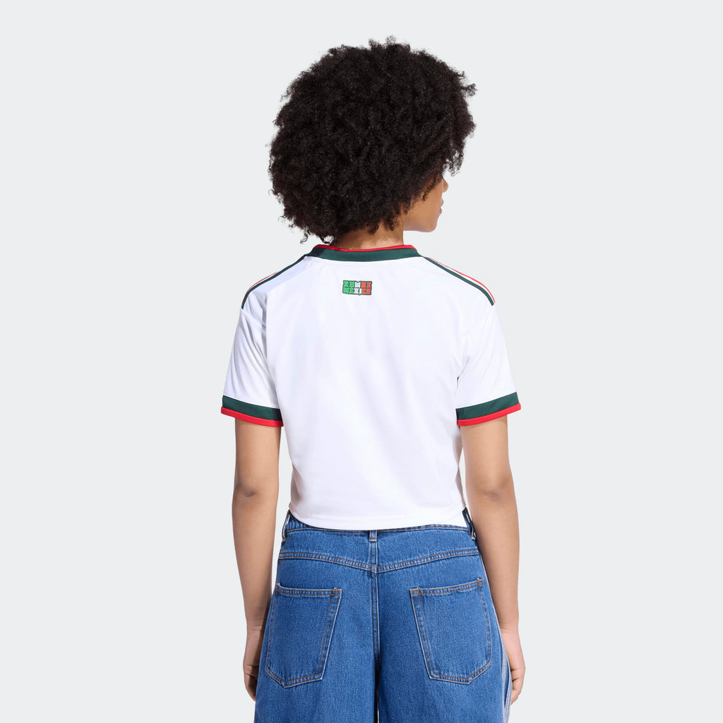 adidas Mexico 26 Away Cropped Women's Jersey - KE9976-ADIDAS by adidas | Available at Niky's Sports
