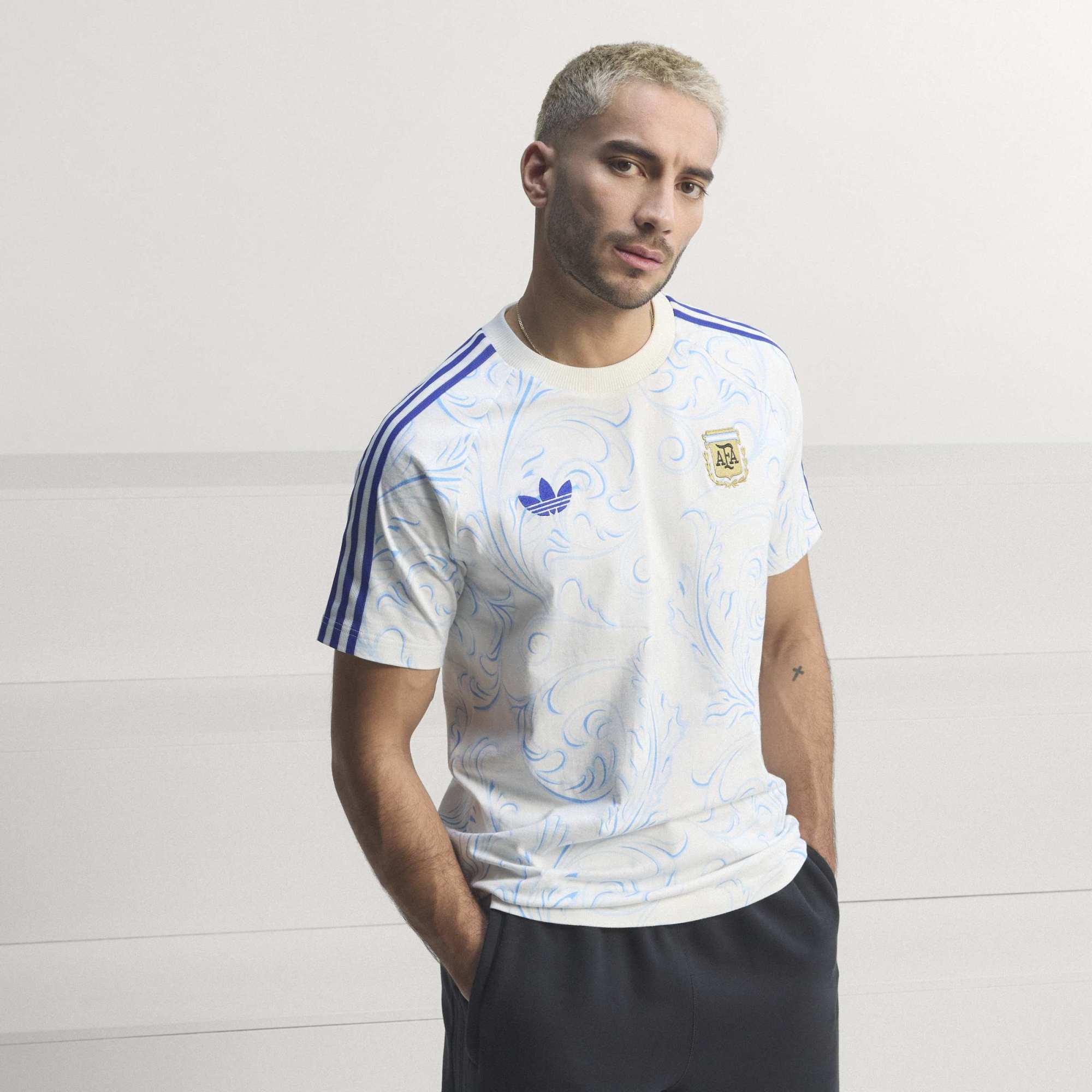 adidas Argentina Originals All Over Print T-Shirt
