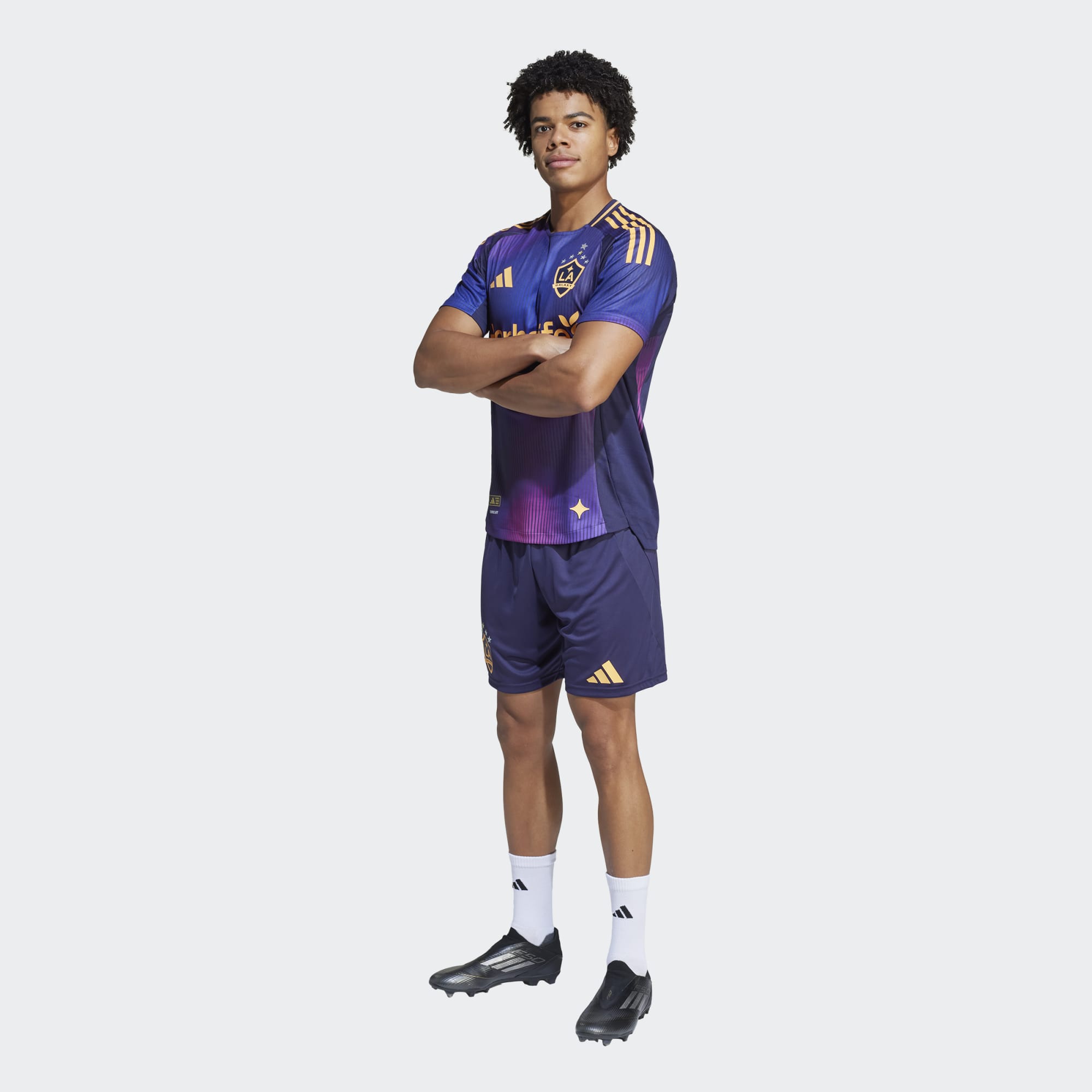 adidas LA Galaxy Away Men's Authentic 25/26 Jersey - KF5270-ADIDAS by adidas | Available at Niky's Sports