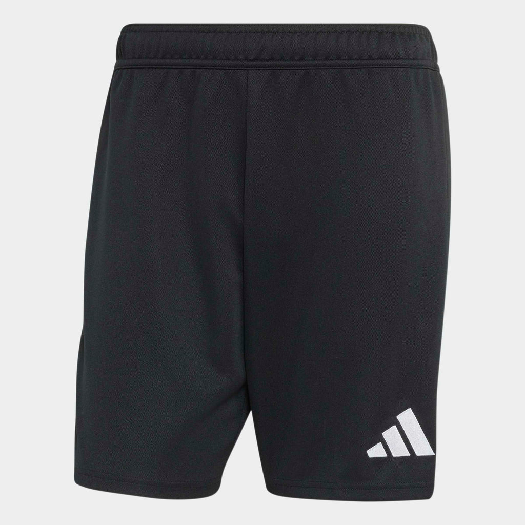 adidas Tierro 26 Goalkeeper Shorts in Black, front view