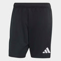 adidas Tierro 26 Goalkeeper Shorts in Black, front view