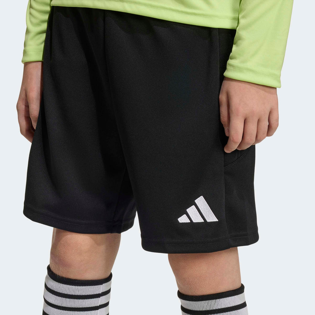 adidas Tierro 26 Goalkeeper Shorts in Black, detail view