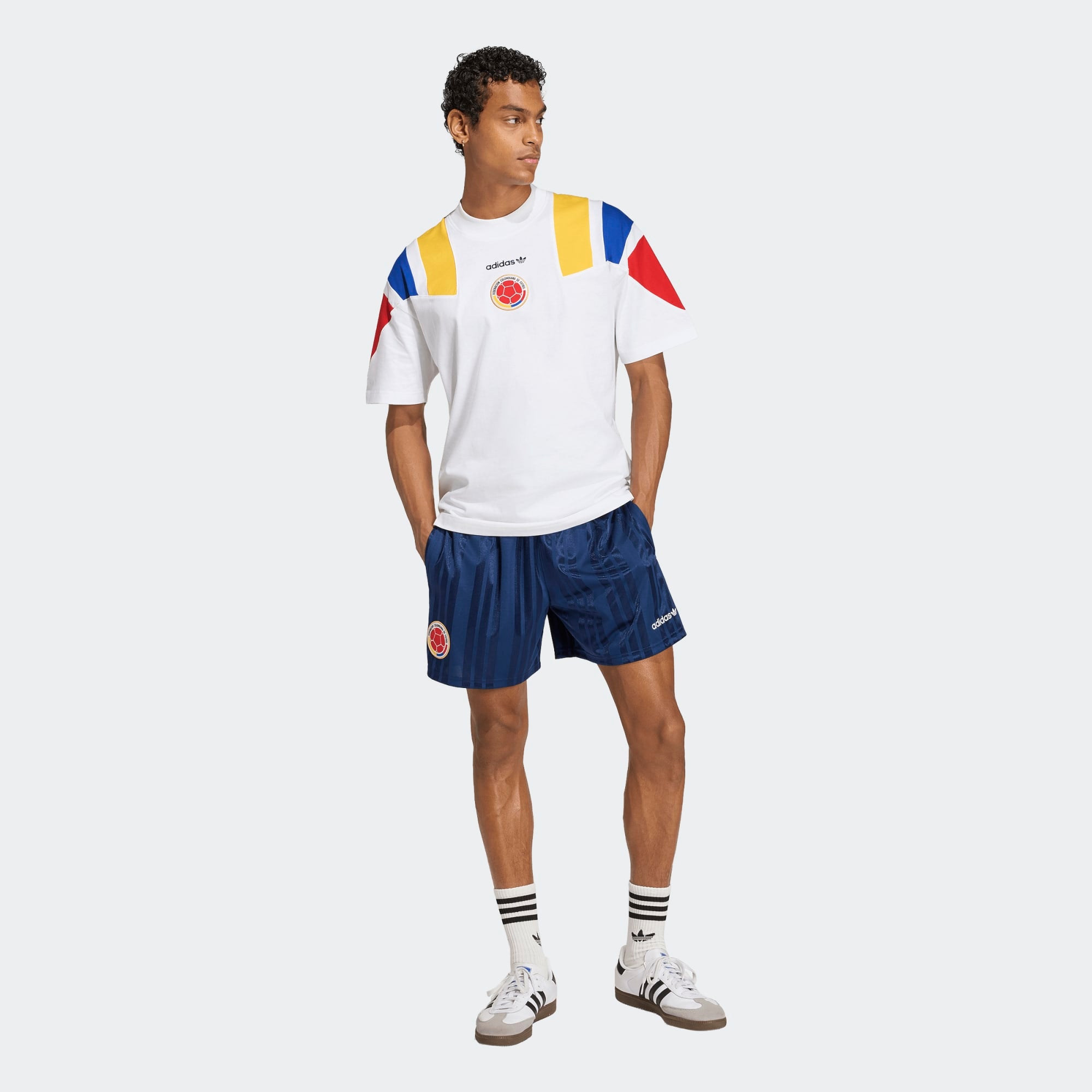 adidas Men's Colombia EQT Tee White