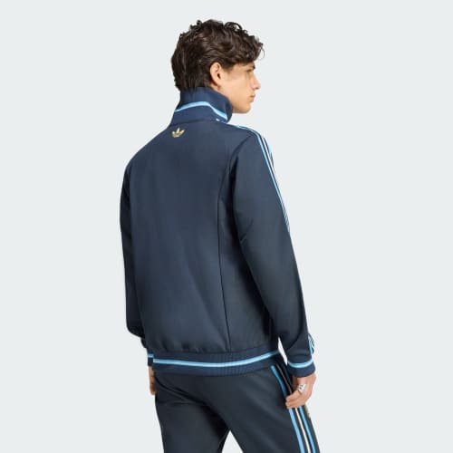 Side view of adidas Argentina Messi 26 Track Top Night Navy