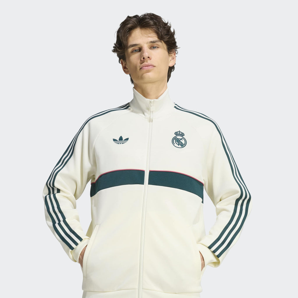 adidas Real Madrid Originals Track Top – model Detail View 1