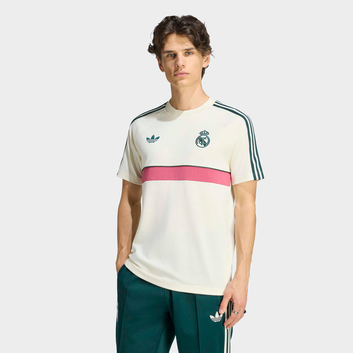 adidas Real Madrid Originals T-Shirt – model Standard View