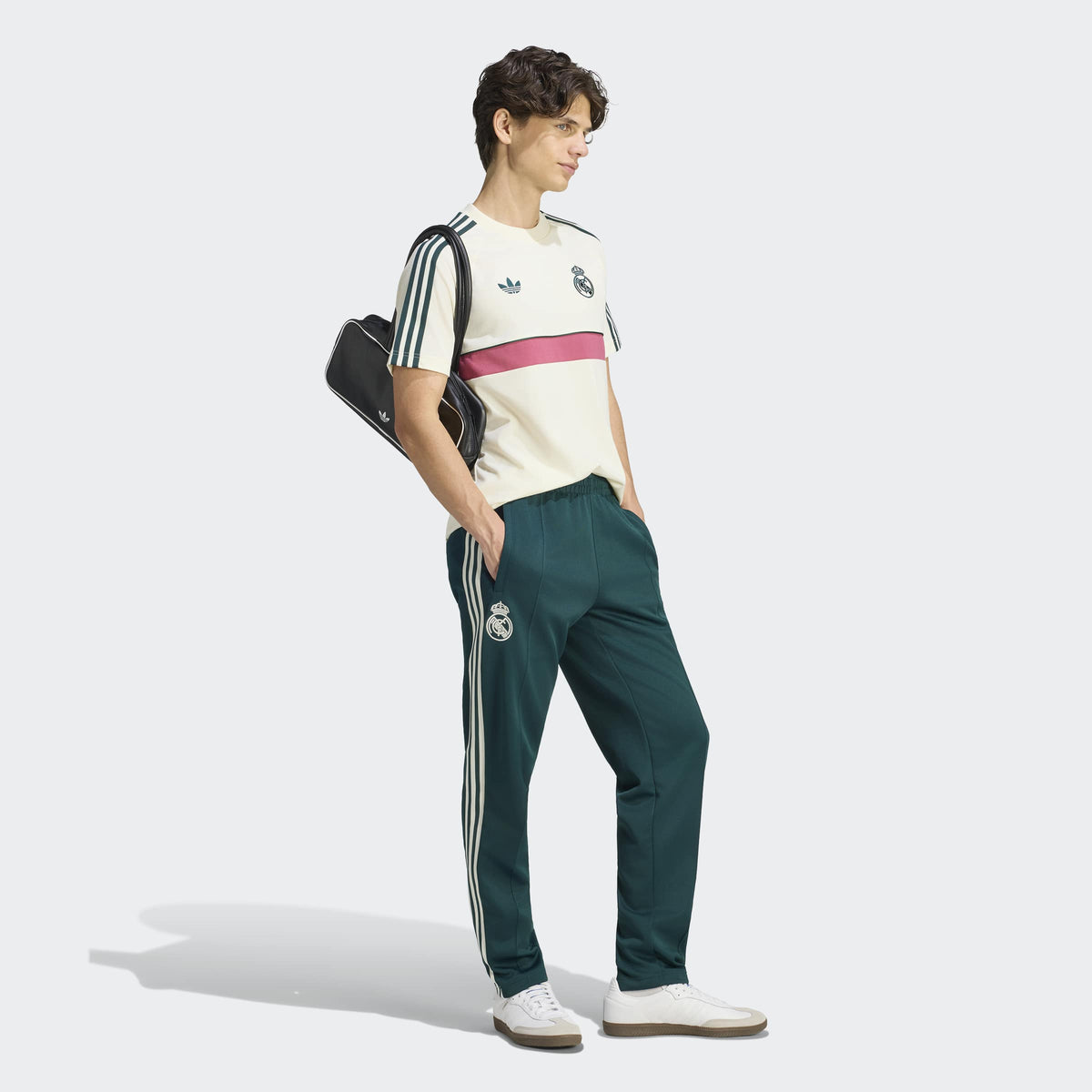 adidas Real Madrid Originals T-Shirt – model Walking View