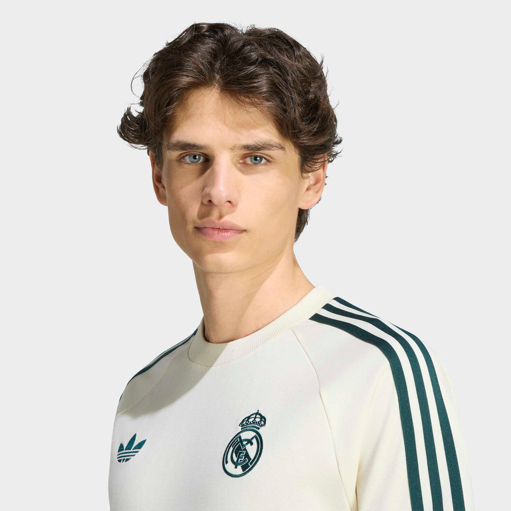 adidas Real Madrid Originals T-Shirt – model Detail View 1