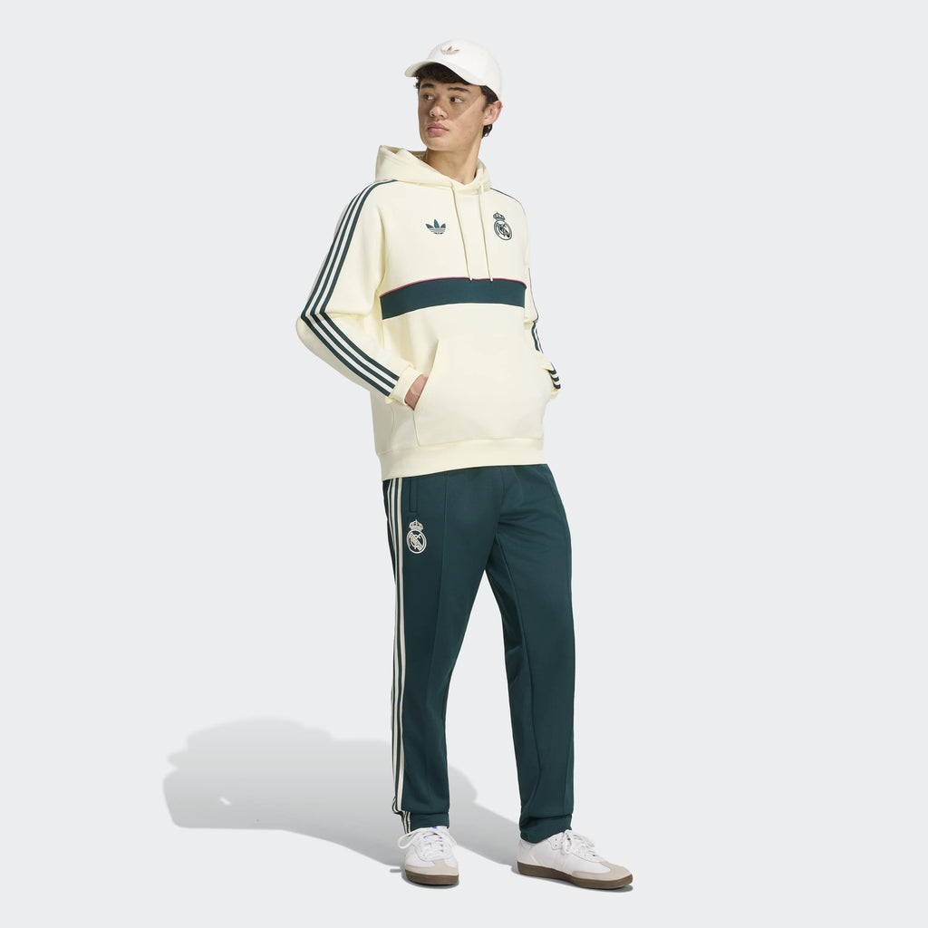 adidas Real Madrid Originals Hoodie – model Walking View
