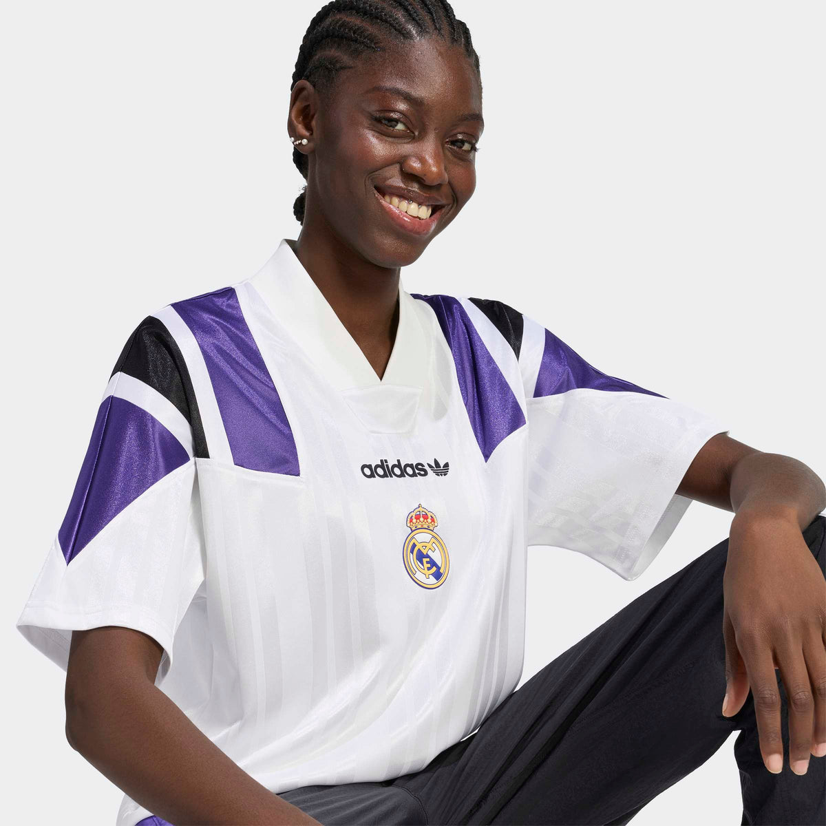 adidas Real Madrid EQT Jersey – model Detail View 1