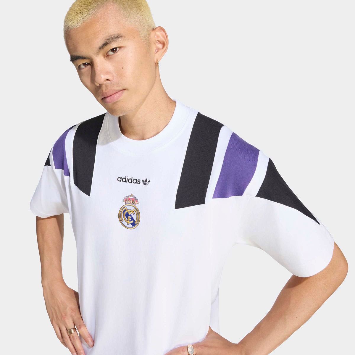 adidas Real Madrid EQT T-Shirt – model Detail View 1