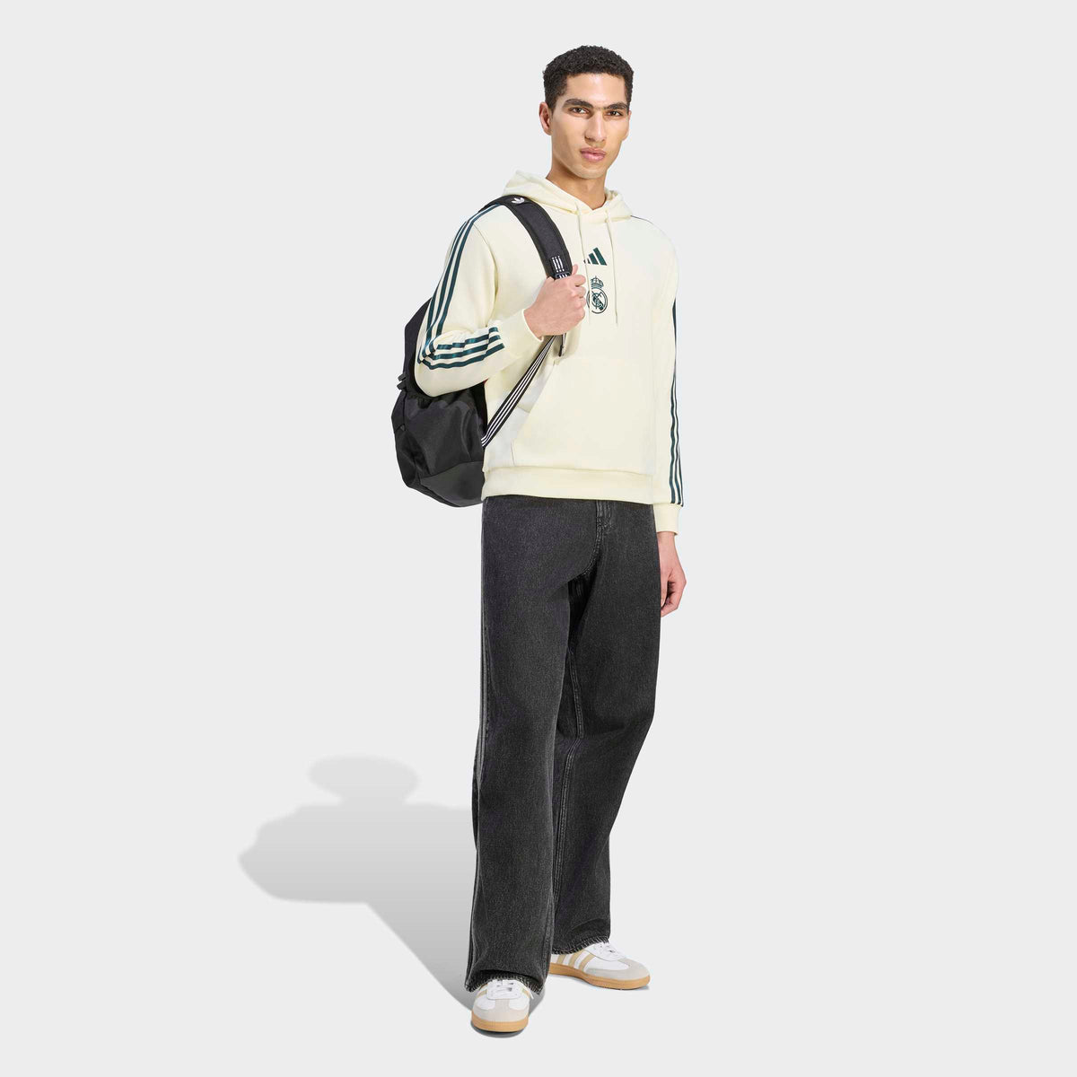 adidas Real Madrid FARM Rio Hoodie – model Walking View