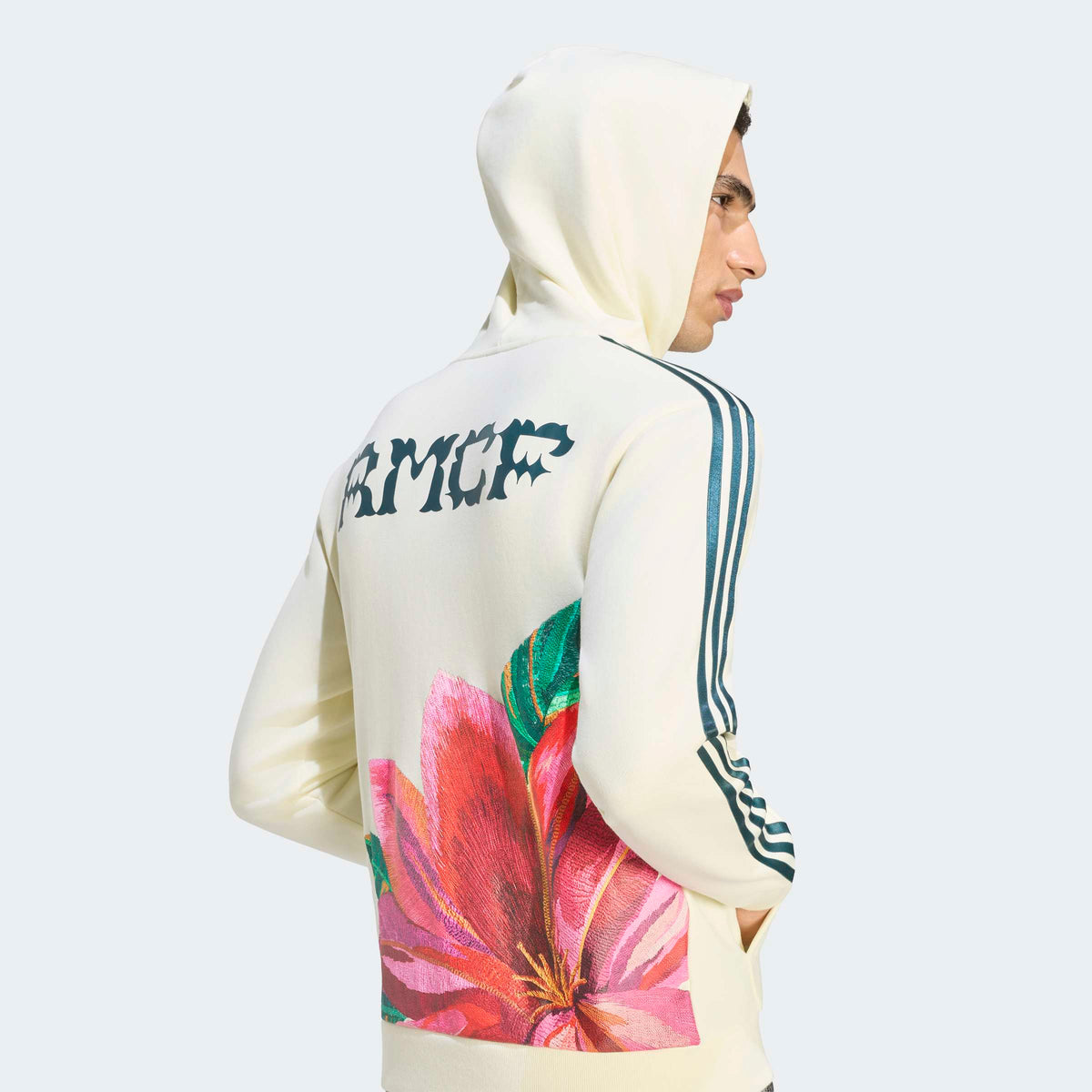 adidas Real Madrid FARM Rio Hoodie – model Detail View 2