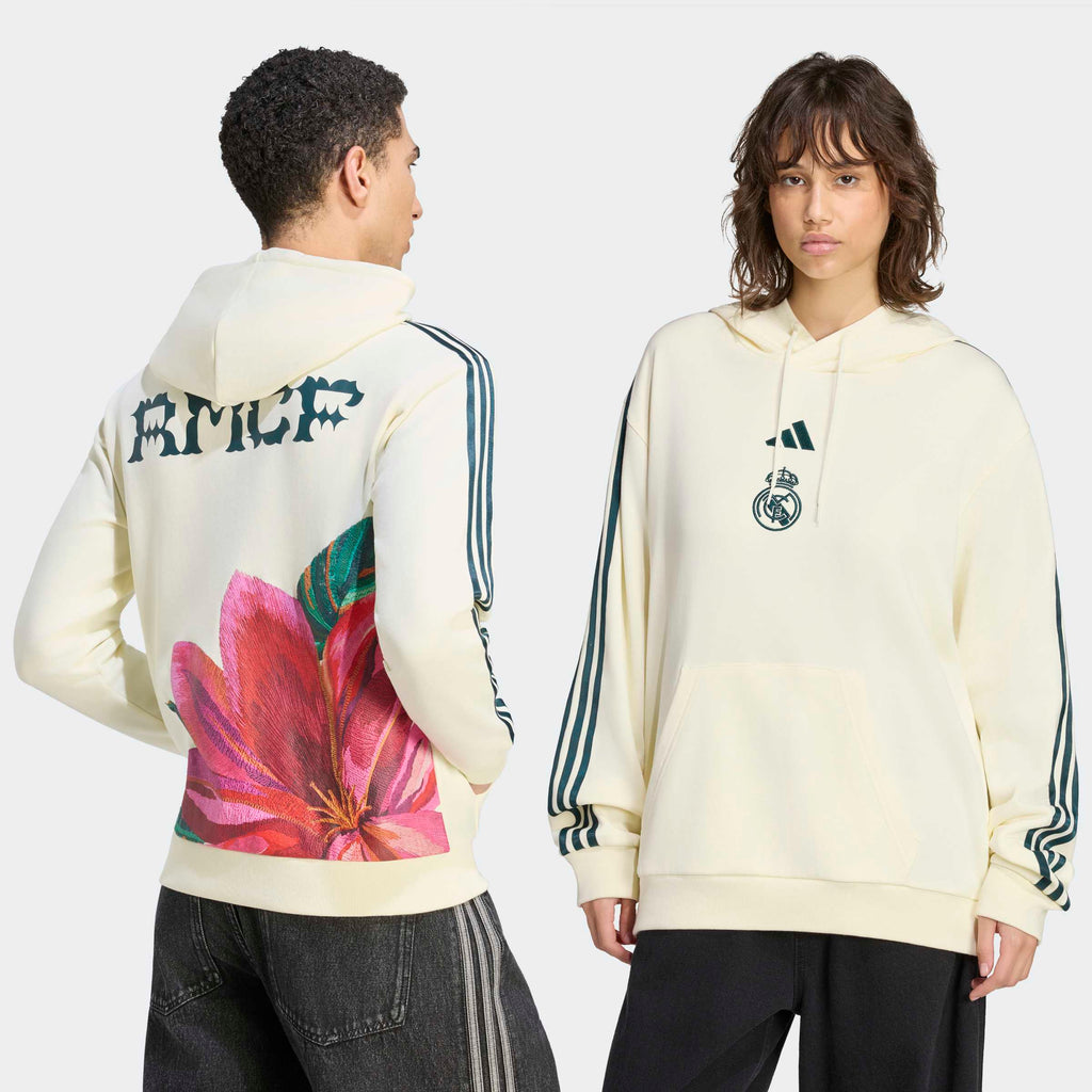 adidas Real Madrid FARM Rio Hoodie – model Standard Unisex Back View