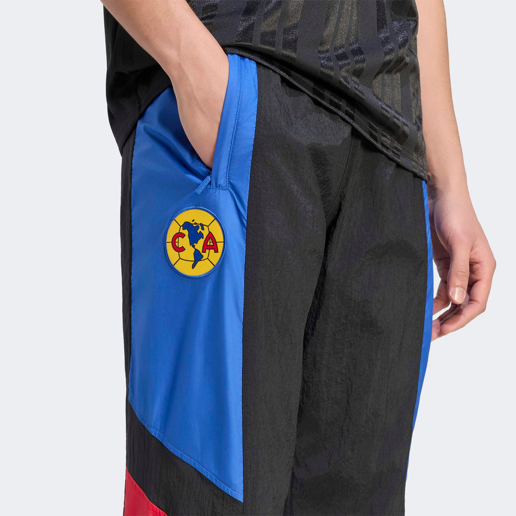 adidas Club America EQT Track Pants – Black – model Detail View 1