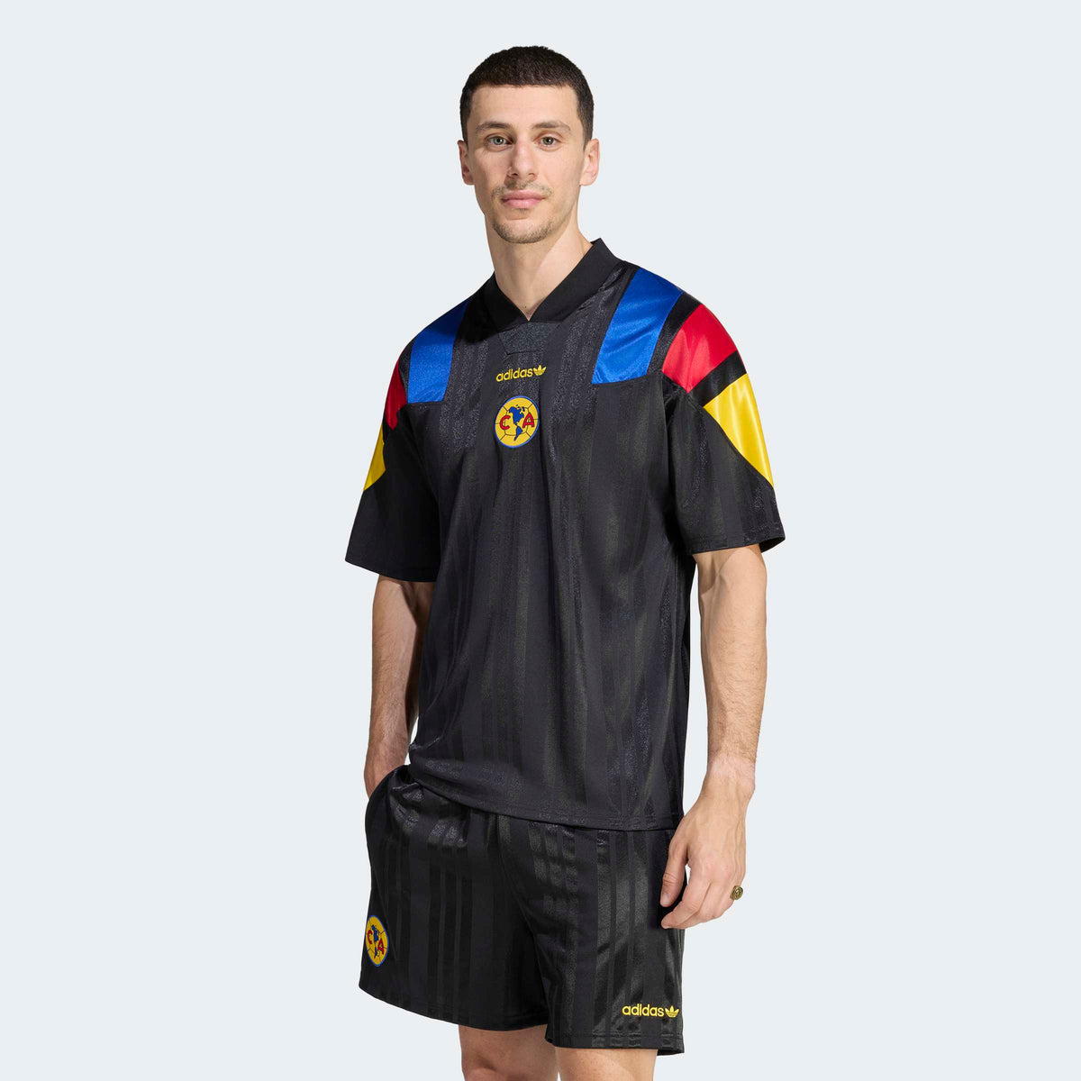 adidas Club America EQT Jersey – Black – model Standard View