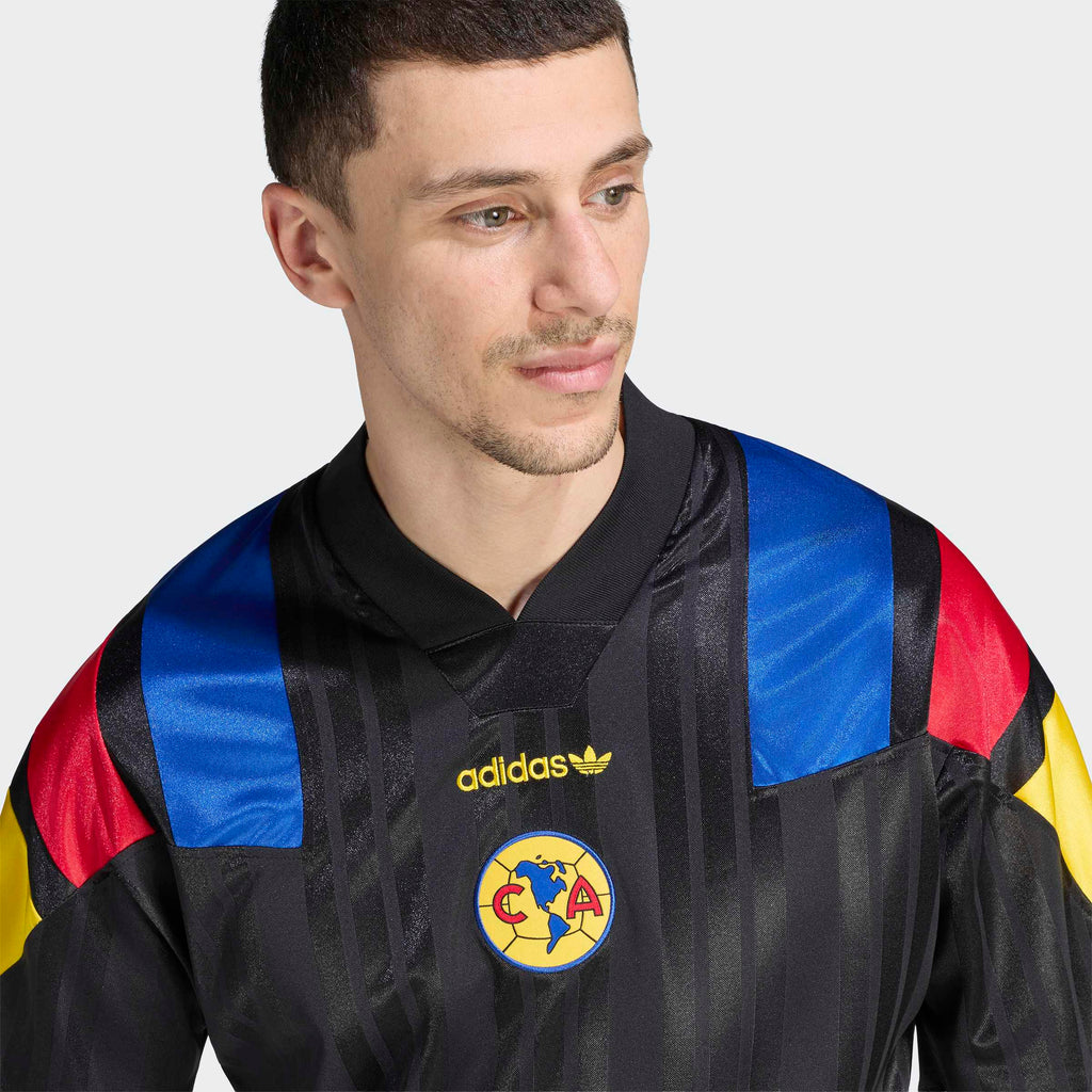 adidas Club America EQT Jersey – Black – model Detail View 1