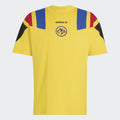 adidas Club America EQT T-Shirt – Yellow – Front Center View