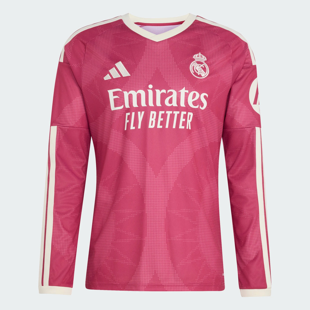 adidas Real Madrid 26/27 Long Sleeve Away Jersey