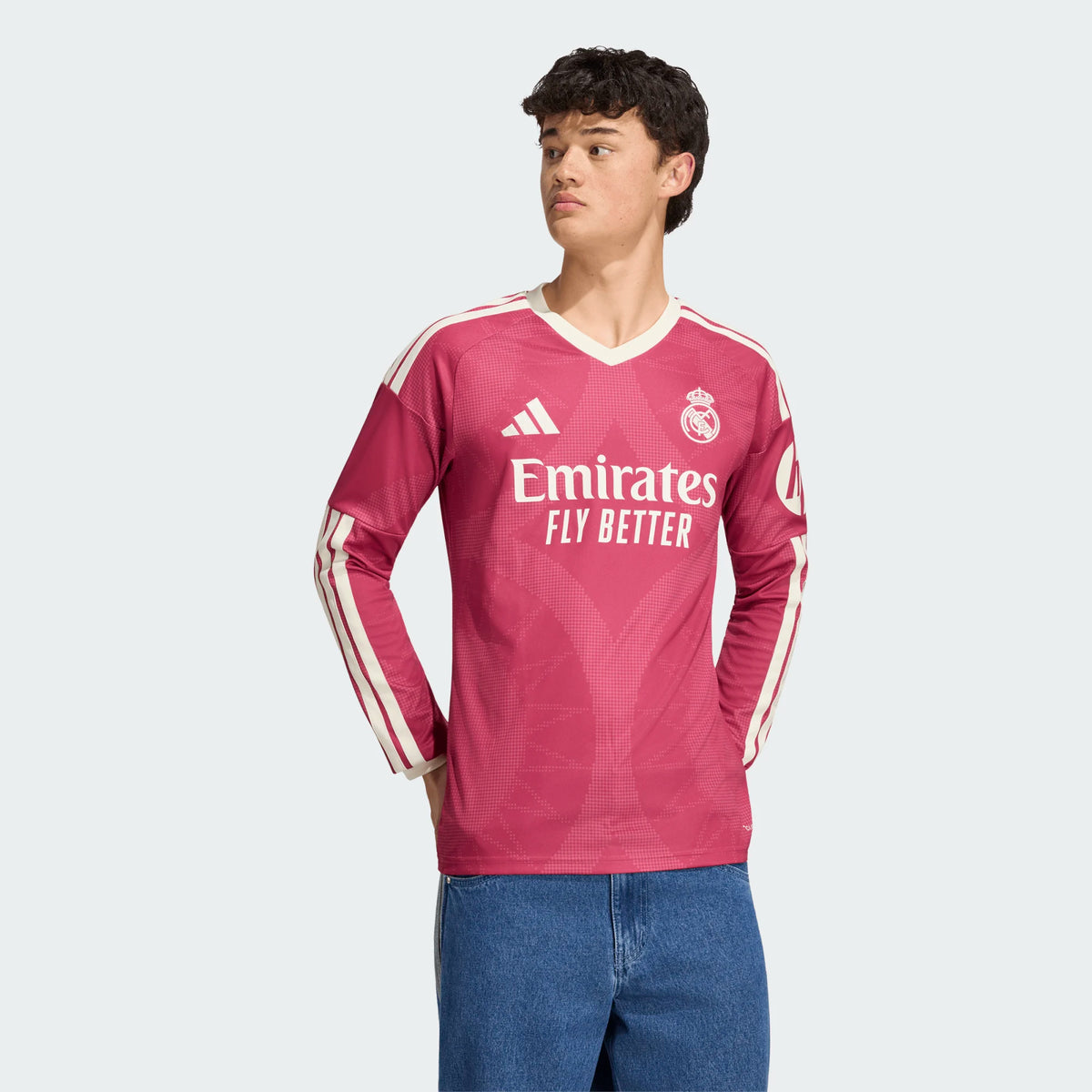 adidas Real Madrid 26/27 Long Sleeve Away Jersey