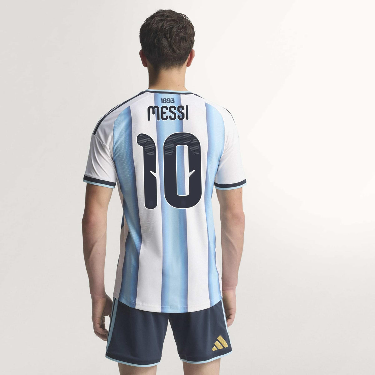 adidas Argentina 26 Home Authentic Messi Jersey
