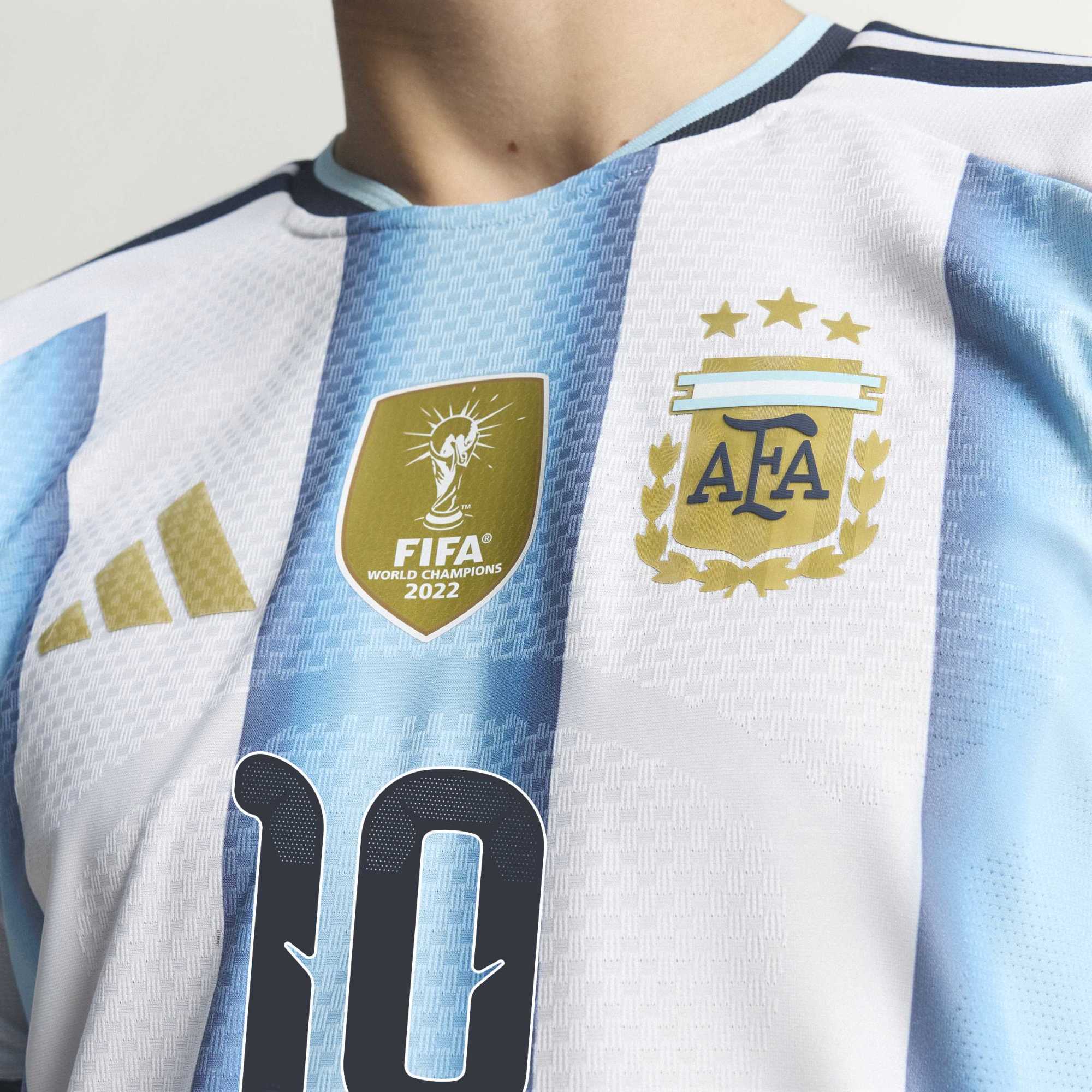 adidas Argentina 26 Home Authentic Messi Jersey