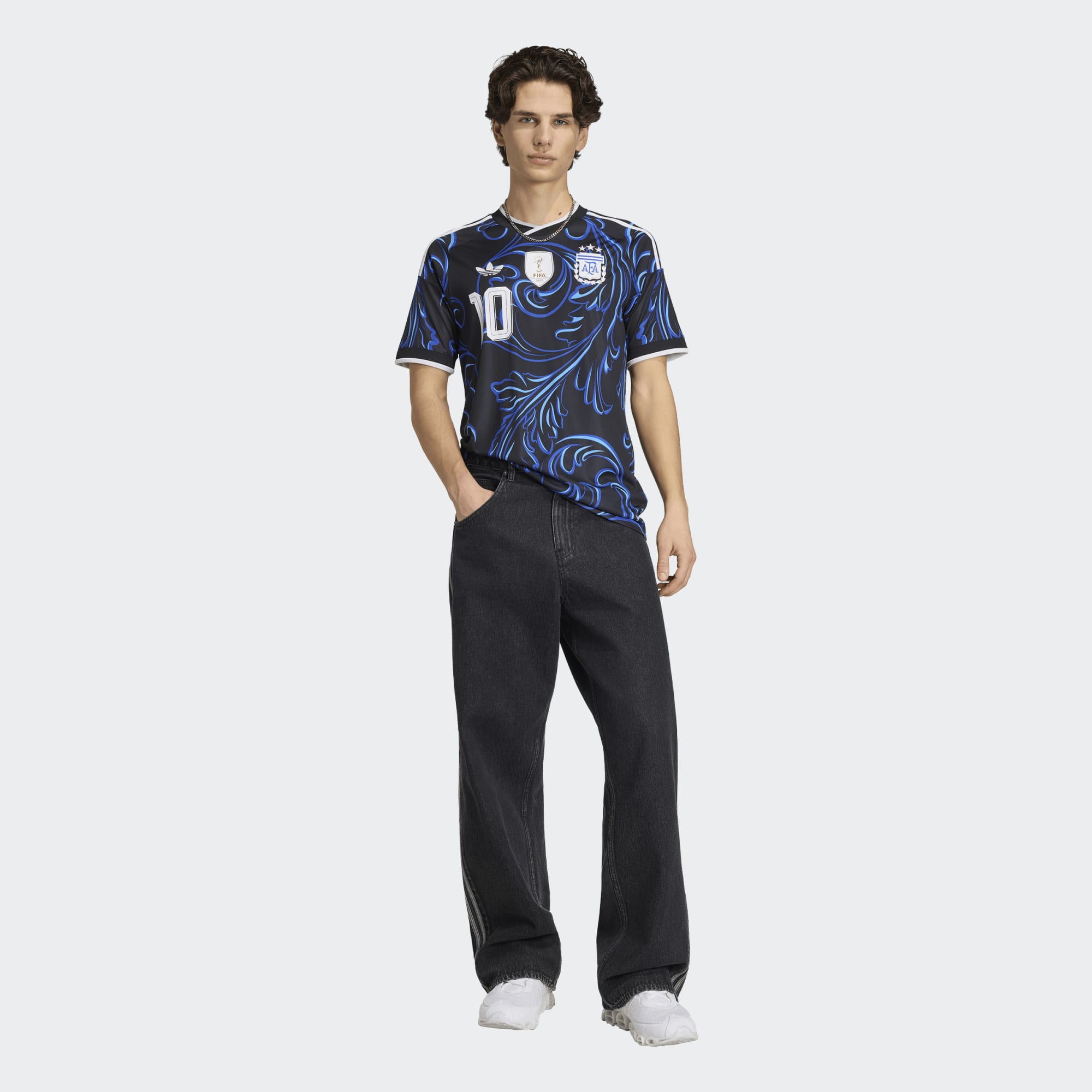 adidas Argentina 26 Away Messi Stadium Men's Jersey - KH3940-ADIDAS by adidas | Available at Niky's Sports