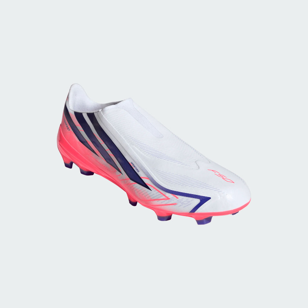 adidas F50 Hyperfast League Laceless Firm Ground Football Boots - KJ3415 by adidas | Available at Niky's Sports