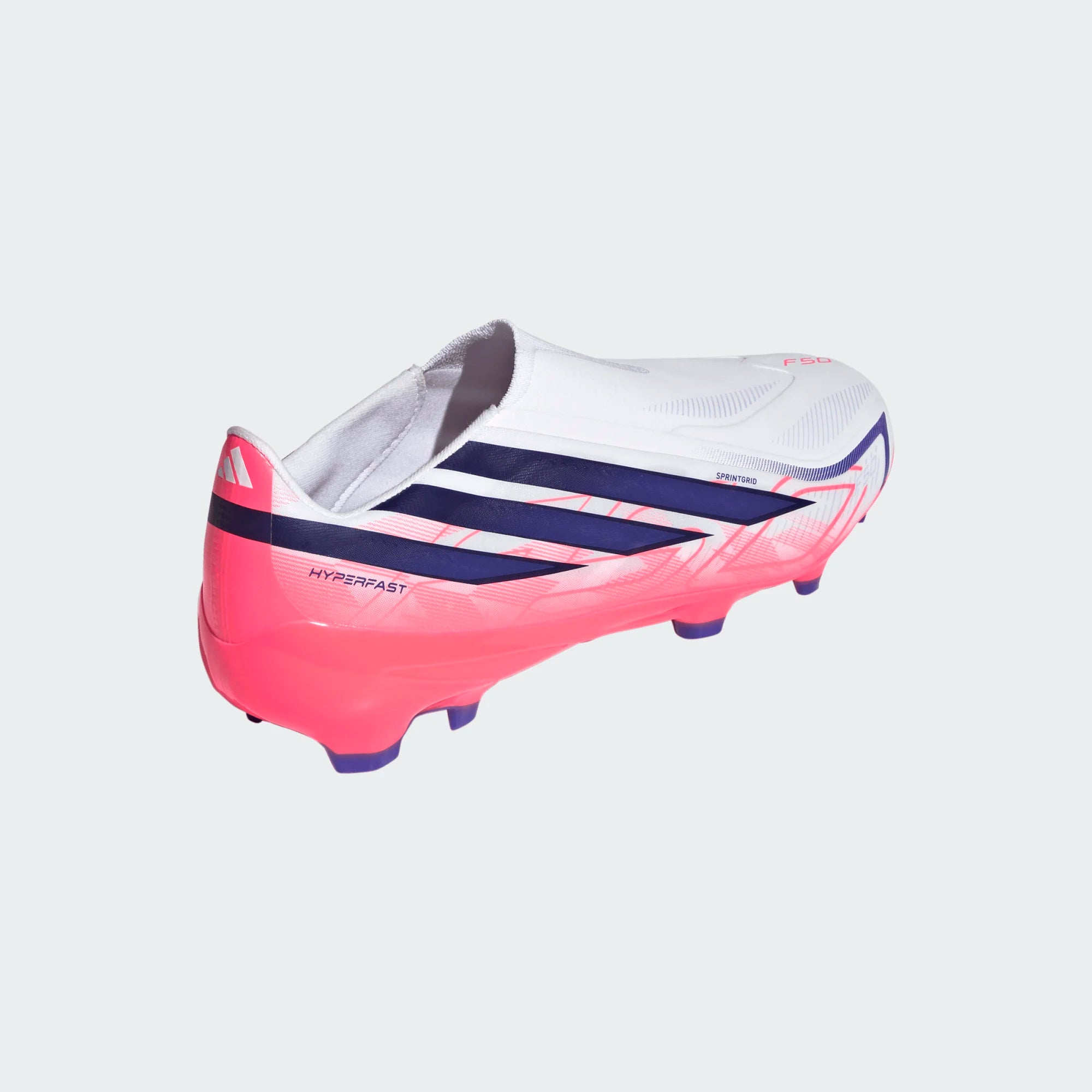 adidas F50 Hyperfast League Laceless Firm Ground Football Boots - KJ3415 by adidas | Available at Niky's Sports