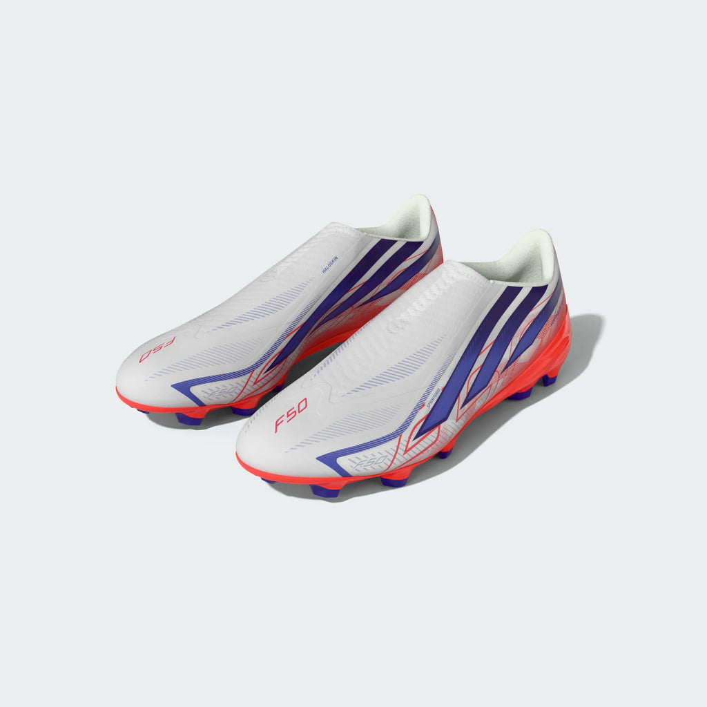 adidas F50 Hyperfast League Laceless Firm Ground Football Boots - KJ3415 by adidas | Available at Niky's Sports