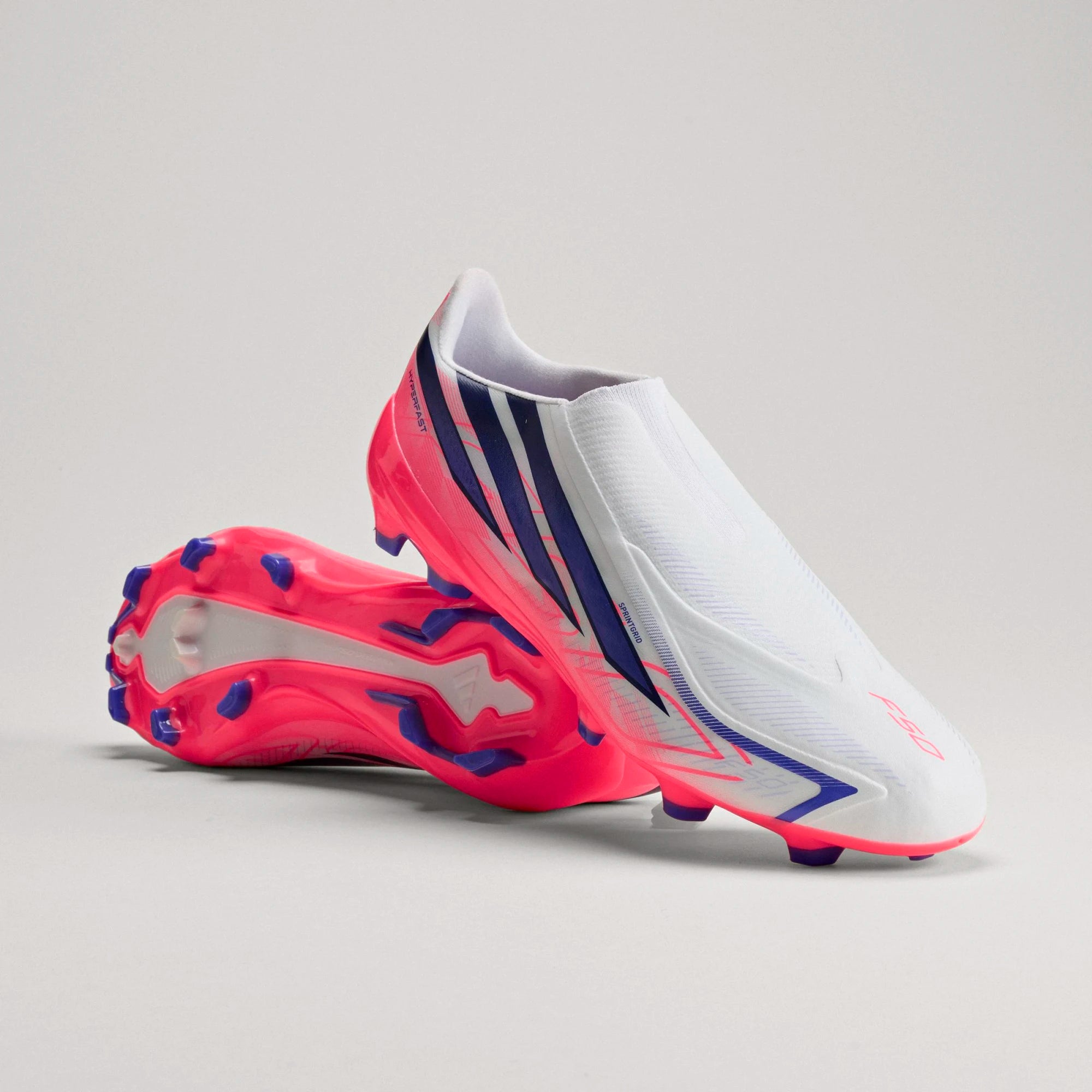 adidas F50 Hyperfast League Laceless Firm Ground Football Boots - KJ3415 by adidas | Available at Niky's Sports