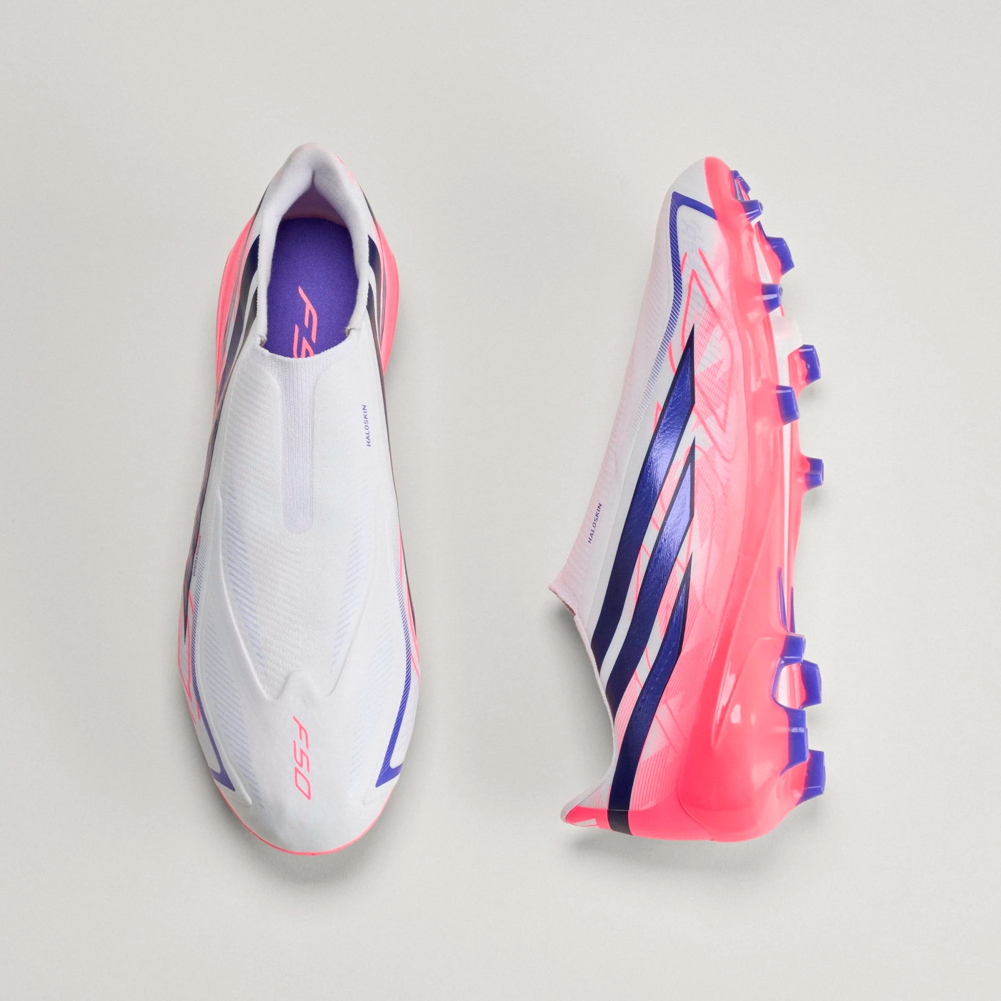 adidas F50 Hyperfast League Laceless Firm Ground Football Boots - KJ3415 by adidas | Available at Niky's Sports