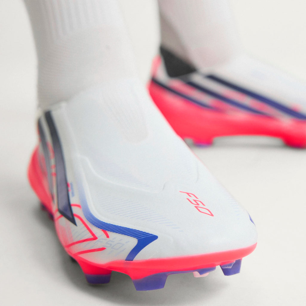 adidas F50 Hyperfast League Laceless Firm Ground Football Boots - KJ3415 by adidas | Available at Niky's Sports