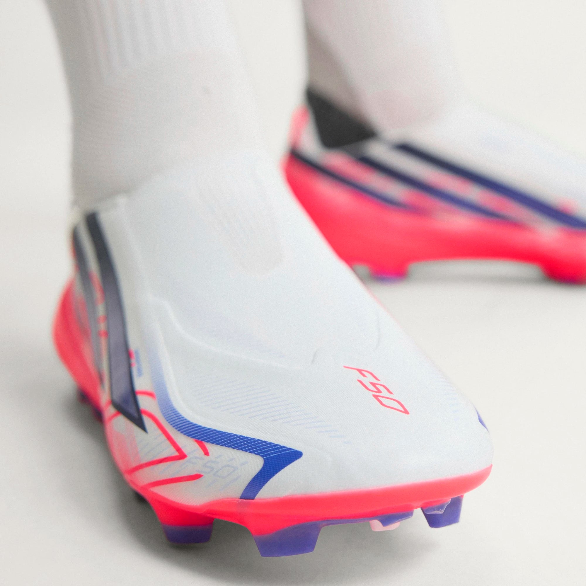 adidas F50 Hyperfast League Laceless Firm Ground Football Boots - KJ3415 by adidas | Available at Niky's Sports