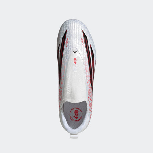 adidas F50 League Lamine Yamal Laceless Firm Ground Football Boots Kids - KJ3780-ADIDAS by adidas | Available at Niky's Sports
