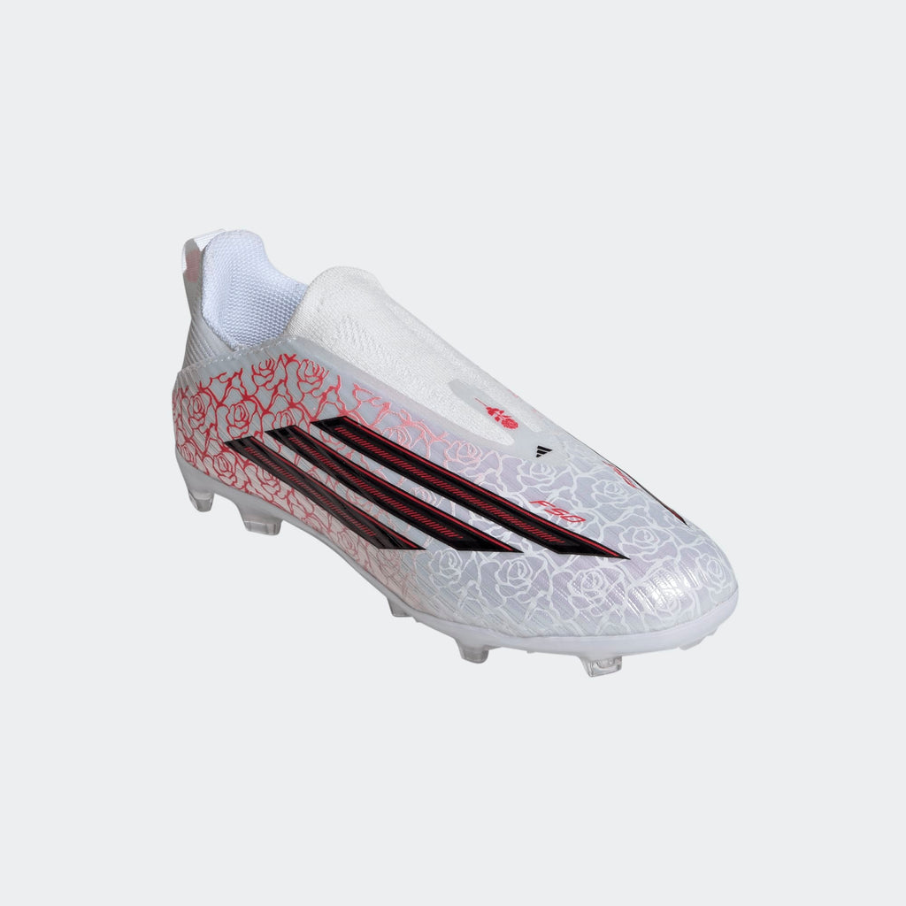 adidas F50 League Lamine Yamal Laceless Firm Ground Football Boots Kids - KJ3780-ADIDAS by adidas | Available at Niky's Sports
