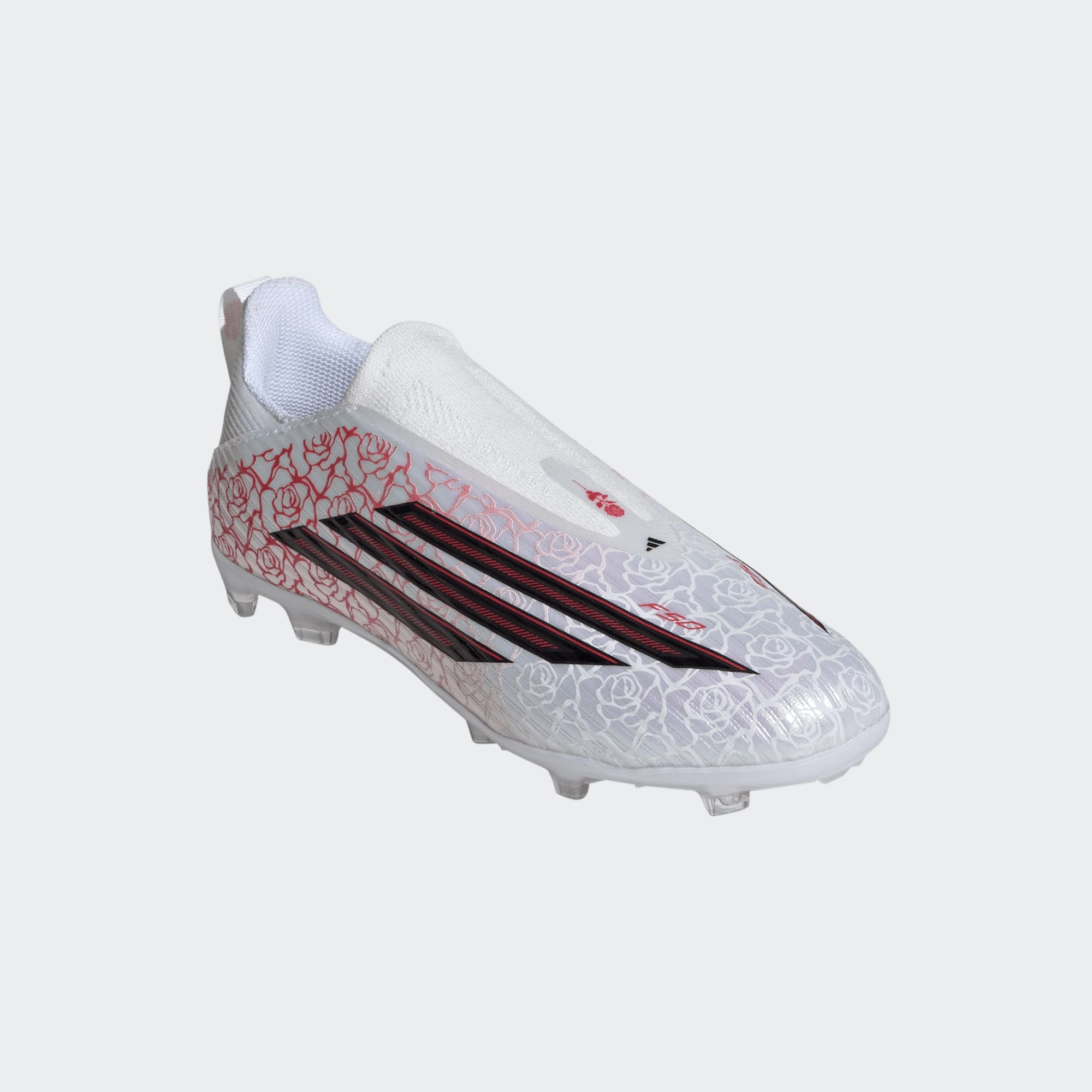 adidas F50 League Lamine Yamal Laceless Firm Ground Football Boots Kids - KJ3780-ADIDAS by adidas | Available at Niky's Sports