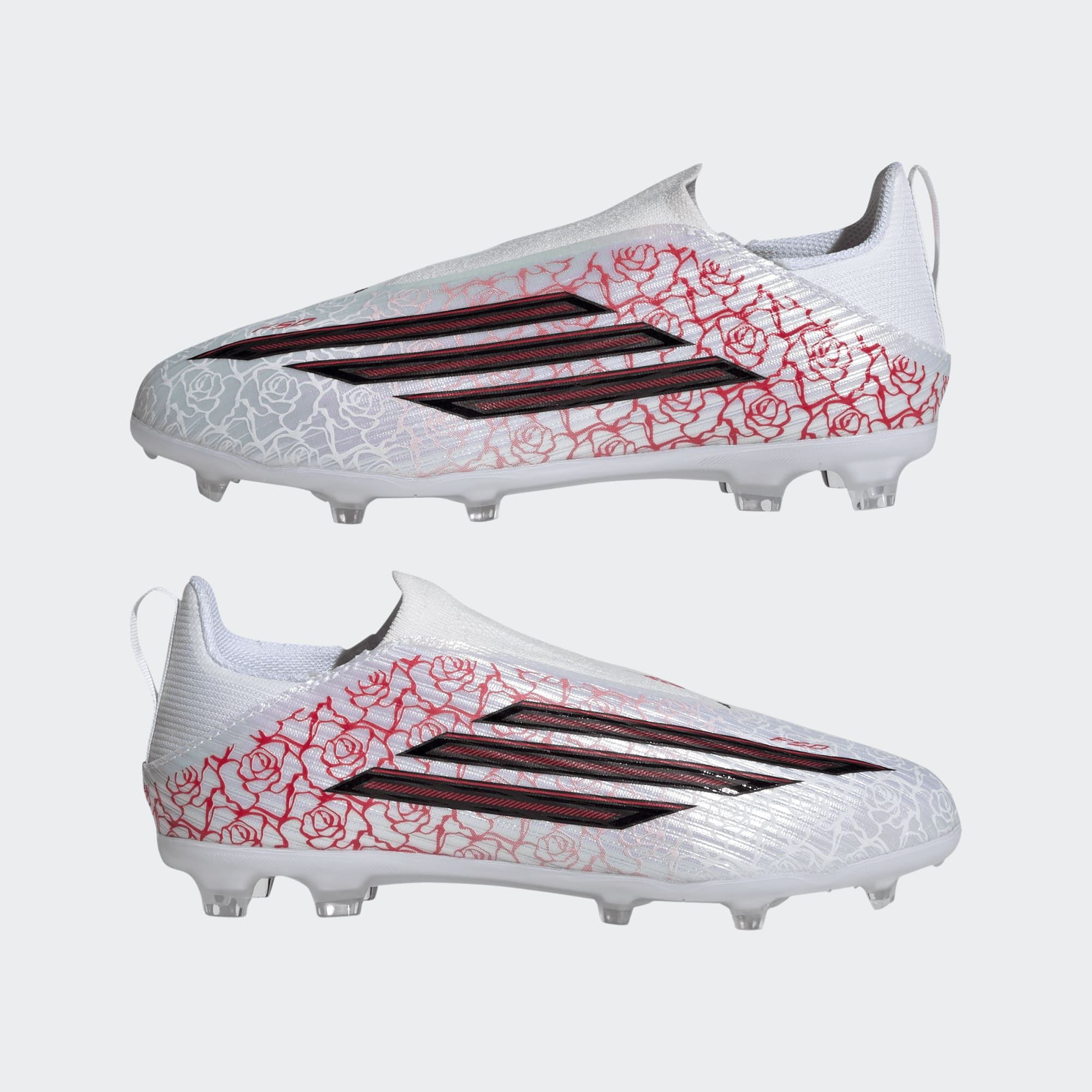 adidas F50 League Lamine Yamal Laceless Firm Ground Football Boots Kids - KJ3780-ADIDAS by adidas | Available at Niky's Sports
