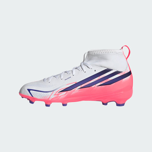 adidas F50 Hyperfast League Mid Firm Ground Football Boots Kids - KK1316 by adidas | Available at Niky's Sports