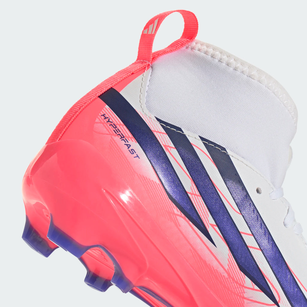adidas F50 Hyperfast League Mid Firm Ground Football Boots Kids - KK1316 by adidas | Available at Niky's Sports