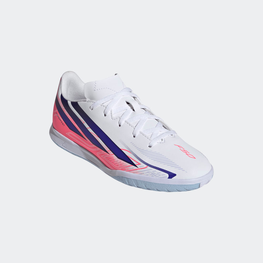 adidas F50 Hyperfast Club Indoor SOCCER SHOES Kids - KK1341-ADIDAS by adidas | Available at Niky's Sports