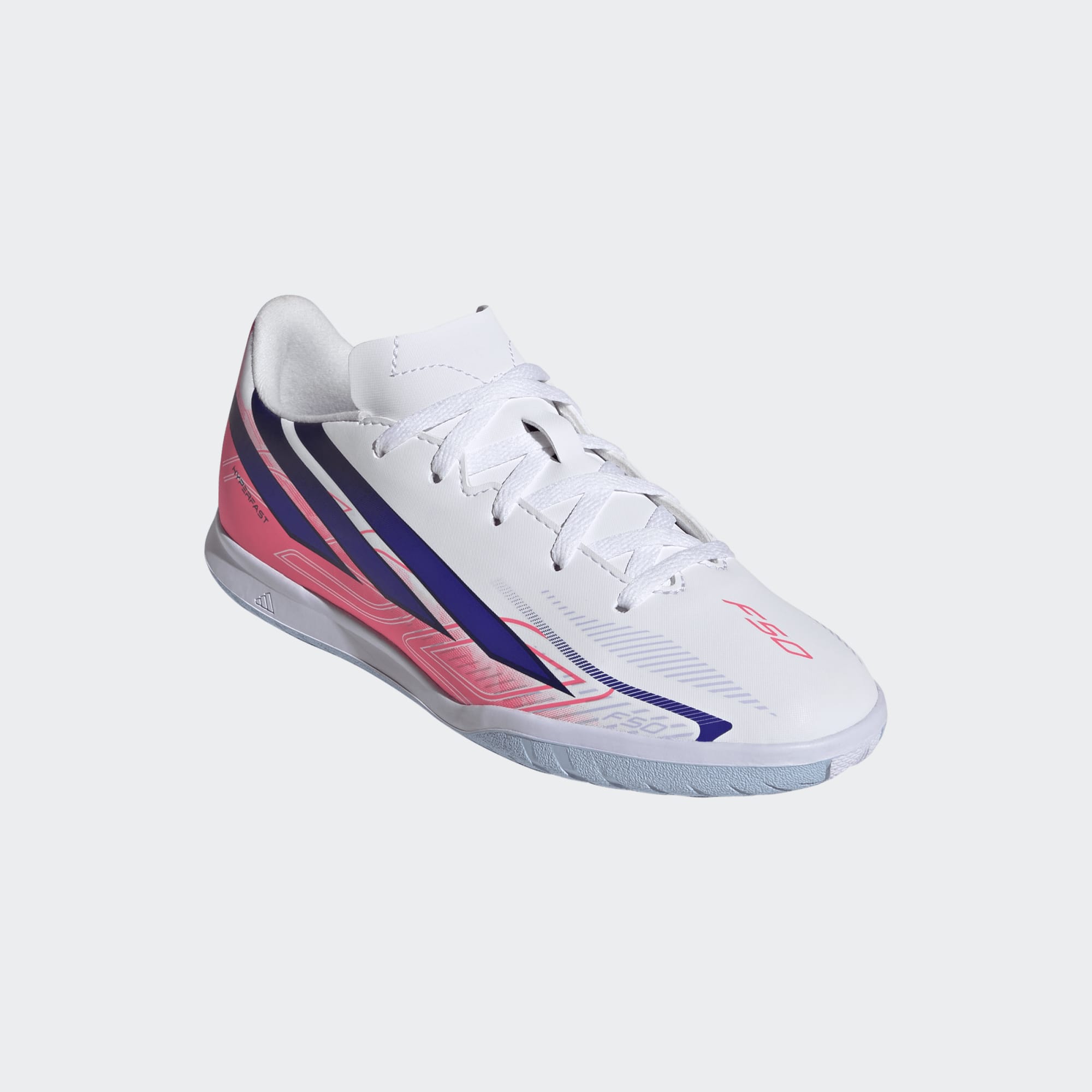 adidas F50 Hyperfast Club Indoor SOCCER SHOES Kids - KK1341-ADIDAS by adidas | Available at Niky's Sports