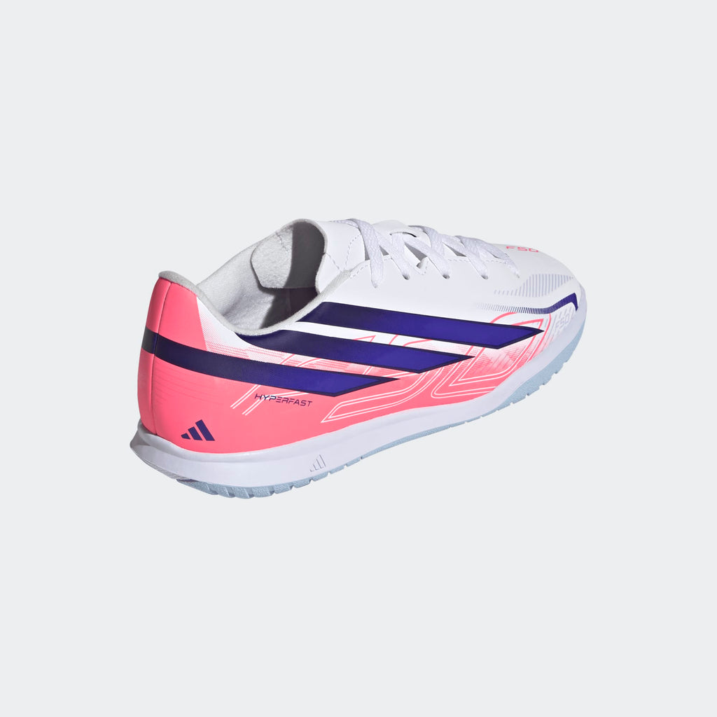 adidas F50 Hyperfast Club Indoor SOCCER SHOES Kids - KK1341-ADIDAS by adidas | Available at Niky's Sports