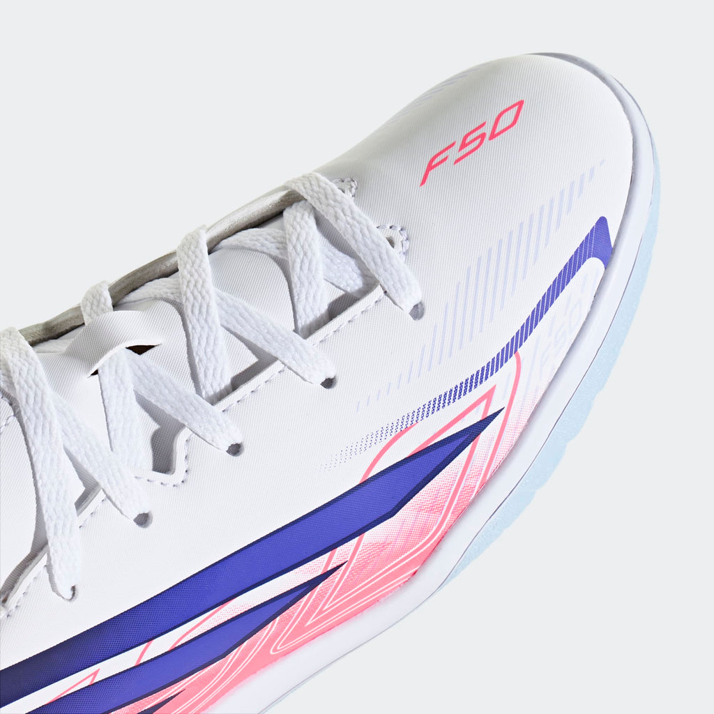 adidas F50 Hyperfast Club Indoor SOCCER SHOES Kids - KK1341-ADIDAS by adidas | Available at Niky's Sports