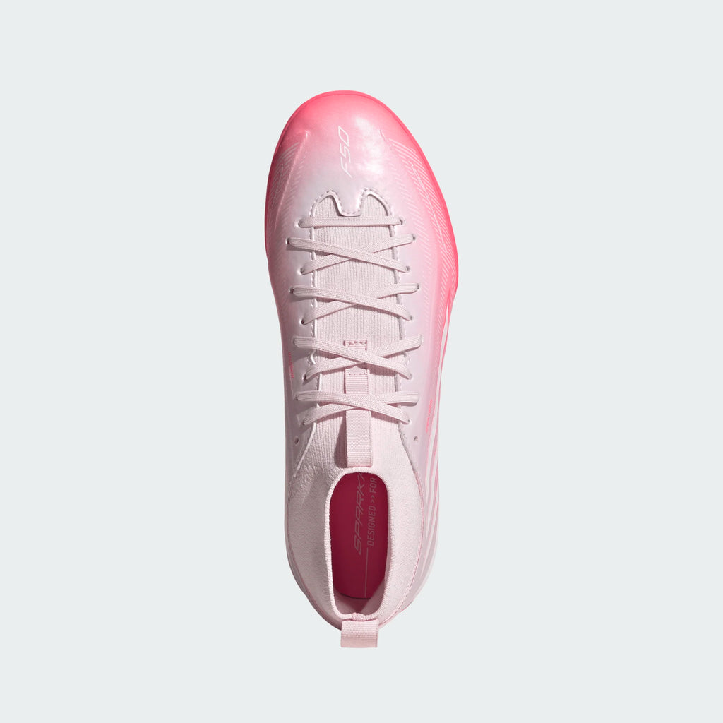 ADIDAS F50 Sparkfusion League Mid Cut Turf Football Boots Kids - KK1354 by Adidas | Available at Niky's Sports