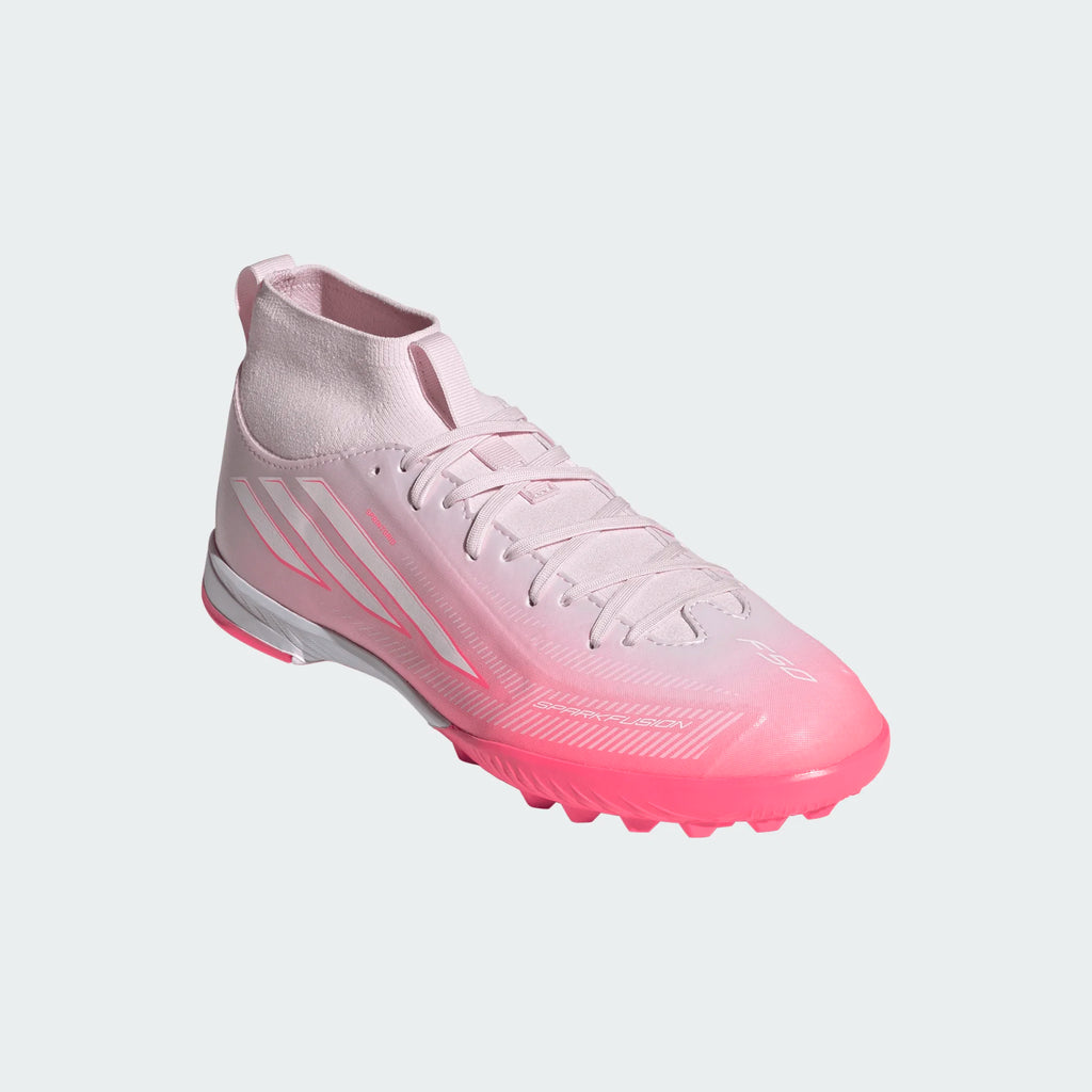 ADIDAS F50 Sparkfusion League Mid Cut Turf Football Boots Kids - KK1354 by Adidas | Available at Niky's Sports