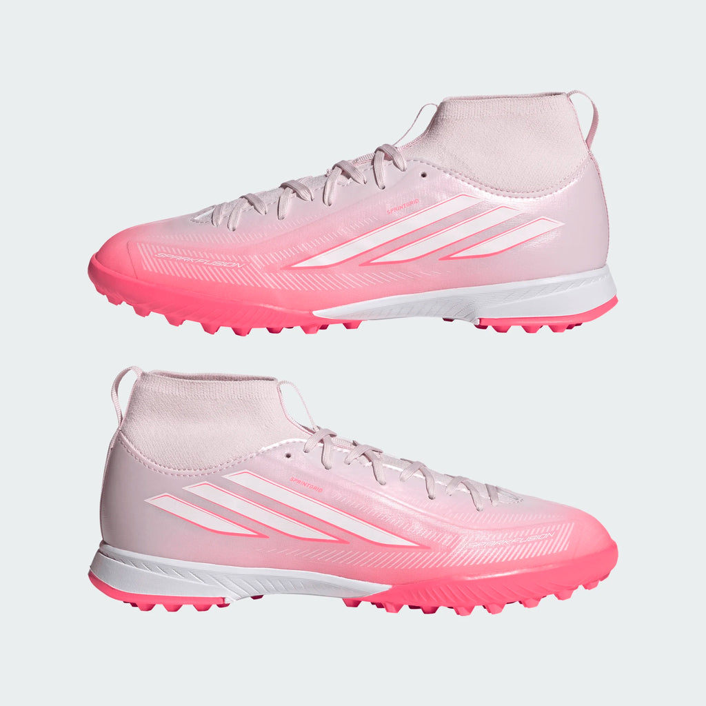 ADIDAS F50 Sparkfusion League Mid Cut Turf Football Boots Kids - KK1354 by Adidas | Available at Niky's Sports