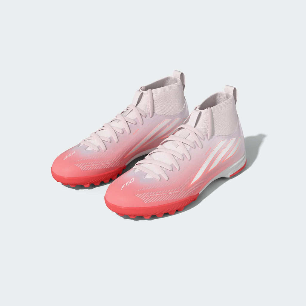 ADIDAS F50 Sparkfusion League Mid Cut Turf Football Boots Kids - KK1354 by Adidas | Available at Niky's Sports